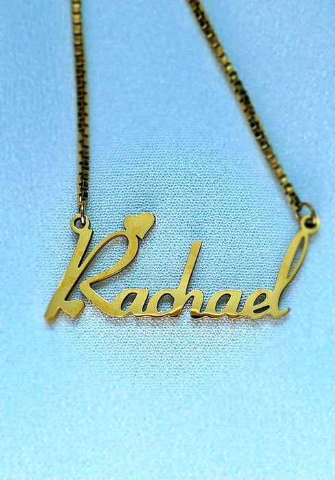 Heart Personalized Name Necklace