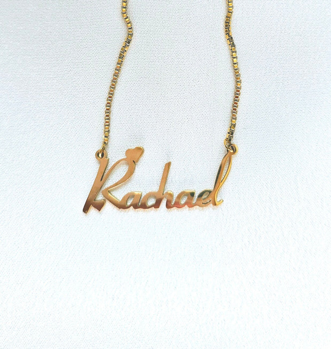Heart Personalized Name Necklace