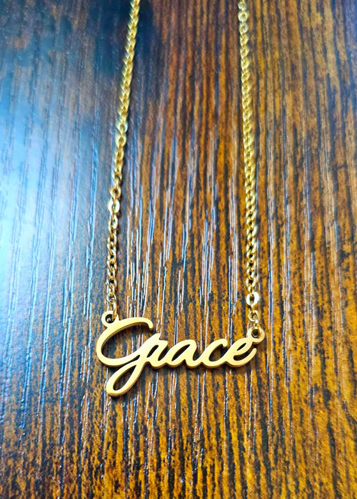 Stylish Custom Name Necklace - Gift for Her