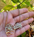 Parchment English Style Name Necklace-Cursive Custom Name Necklace-Sairahaz Jewelers