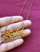 Parchment English Style Name Necklace-Cursive Custom Name Necklace-Sairahaz Jewelers