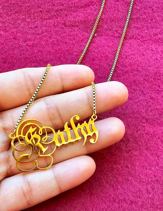 English Name Necklace