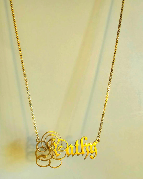 English Name Necklace