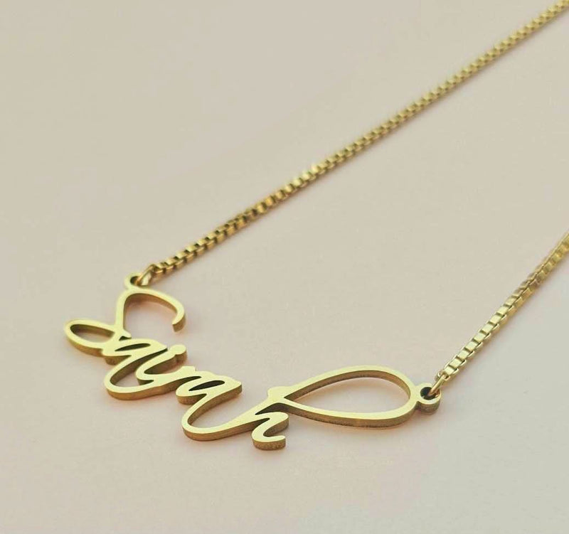 Minimalist Custom Name Necklace – Personalized Jewelry Gift