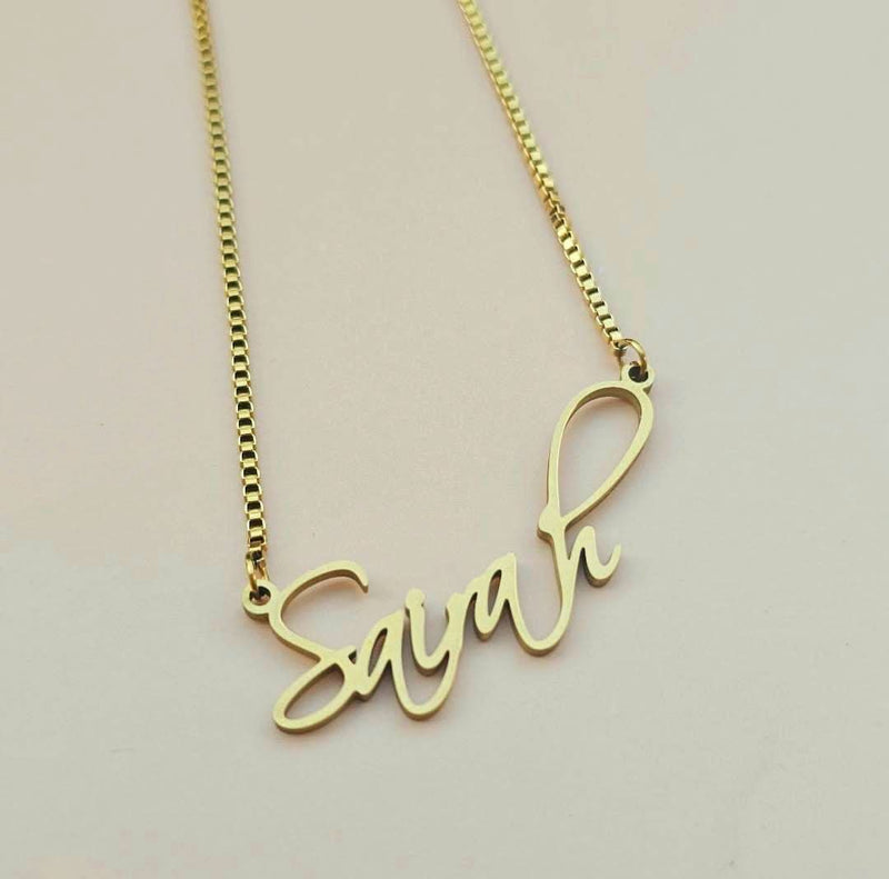 Minimalist Custom Name Necklace – Personalized Jewelry Gift