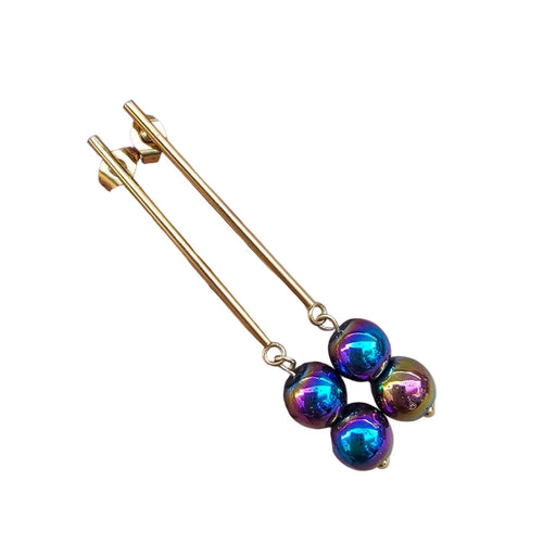 (Copy) Long Bar Freshwater Baroque Pearl Earrings-Pearl Earrings-Sairahaz Jewelers