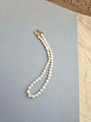 Real Pearl Necklace Choker Minimalist-Pearl Jewelry-Sairahaz Jewelers