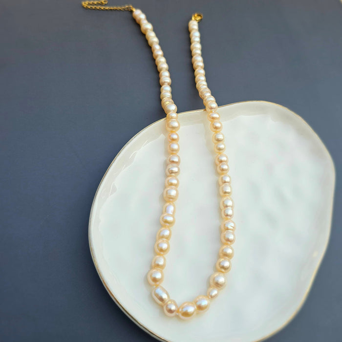 Cultured Pearl Necklace-Pearl Jewelry-Sairahaz Jewelers