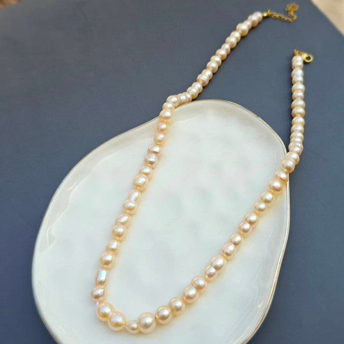 Cultured Pearl Necklace-Pearl Jewelry-Sairahaz Jewelers