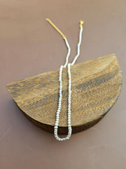 (Copy) (Copy) Shell Pearl Necklace Choker- Minimalist-Pearl Jewelry-Sairahaz Jewelers