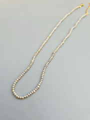(Copy) (Copy) Shell Pearl Necklace Choker- Minimalist-Pearl Jewelry-Sairahaz Jewelers