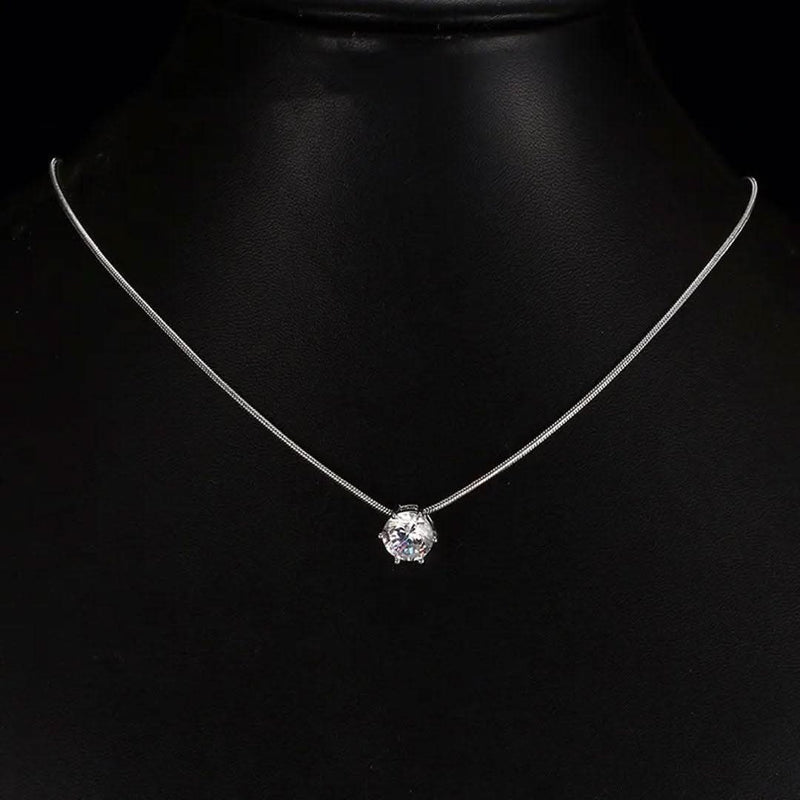 HearSJ And Arrows Zircon Luxury Jewelry Pendant Necklace-Pendant-Sairahaz Jewelers
