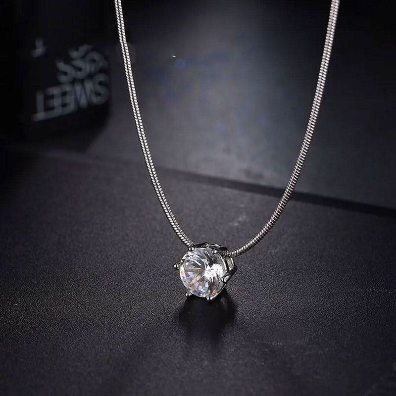 HearSJ And Arrows Zircon Luxury Jewelry Pendant Necklace-Pendant-Sairahaz Jewelers