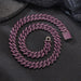 13mm Hip Hop Classic Rhinestone Cuban Link Chain