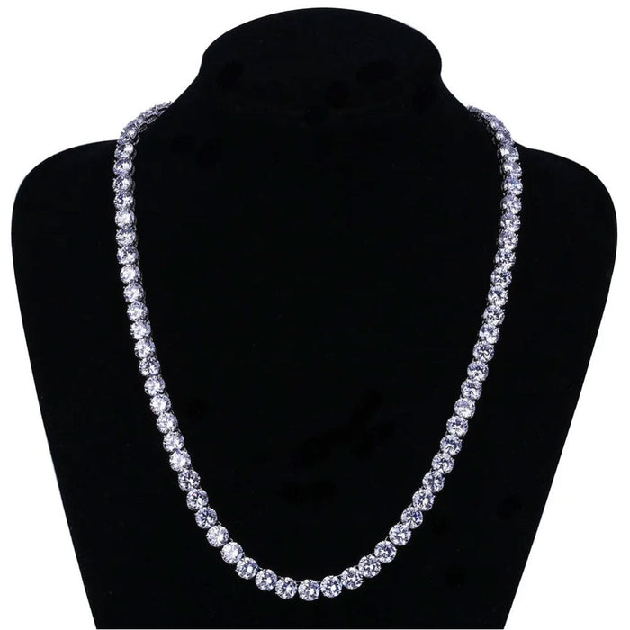 Iced Out Hip Hop Bling Tennis Chain-Cubin Chains-Sairahaz Jewelers