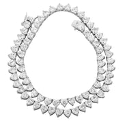 Gold Plated Hip Hop Iced Out CZ Necklace-Cubin Chains-Sairahaz Jewelers