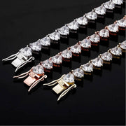 Gold Plated Hip Hop Iced Out CZ Necklace-Cubin Chains-Sairahaz Jewelers
