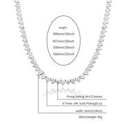Gold Plated Hip Hop Iced Out CZ Necklace-Cubin Chains-Sairahaz Jewelers