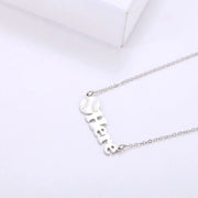 Ball Name Necklace - Baseball-Custom Baseball Necklace-Sairahaz Jewelers