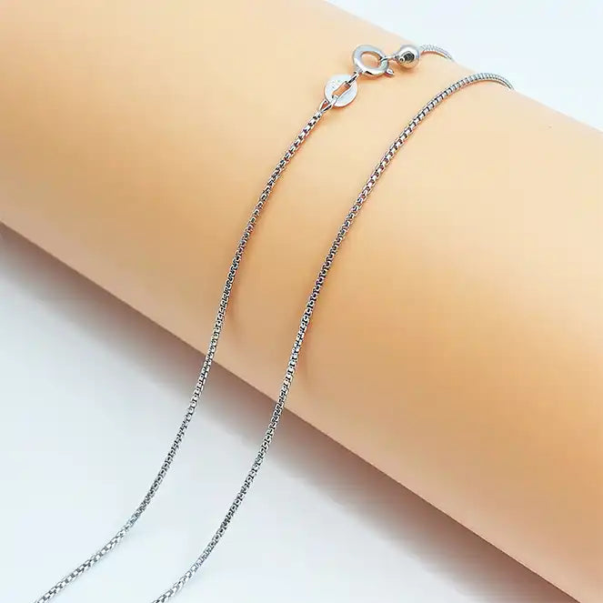 Box Chain Chain Necklace Minimalist Jewelry for Women Tiny Chain-chain-Sairahaz Jewelers