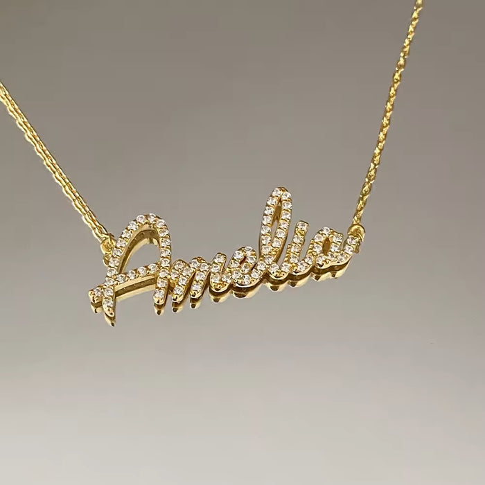 CZ Name Necklace