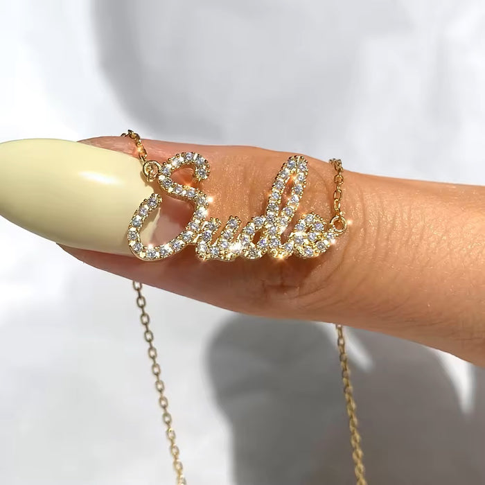 CZ Name Necklace