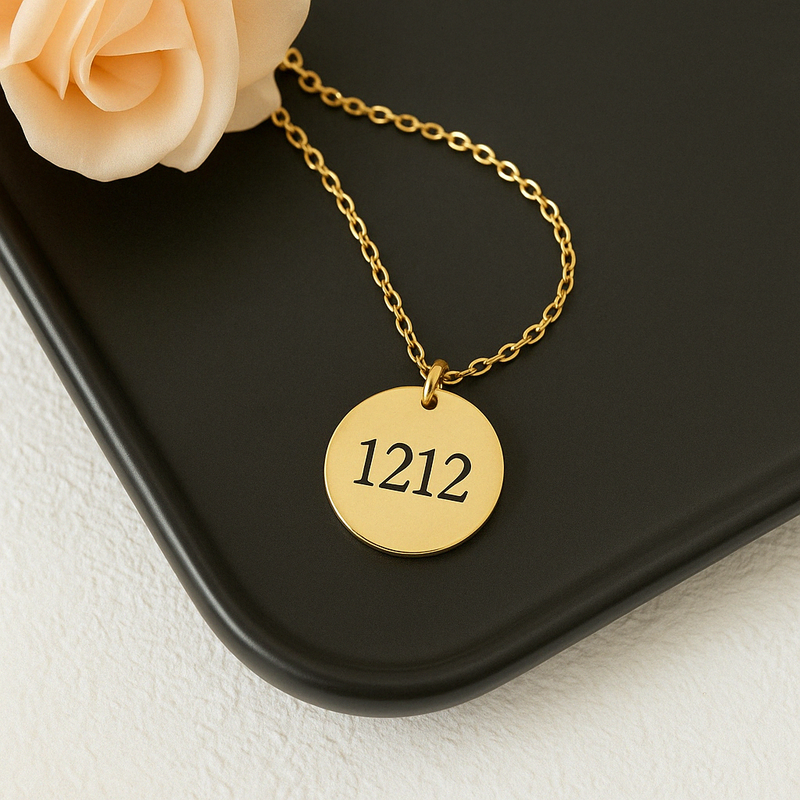 1212 Angel Number Necklace