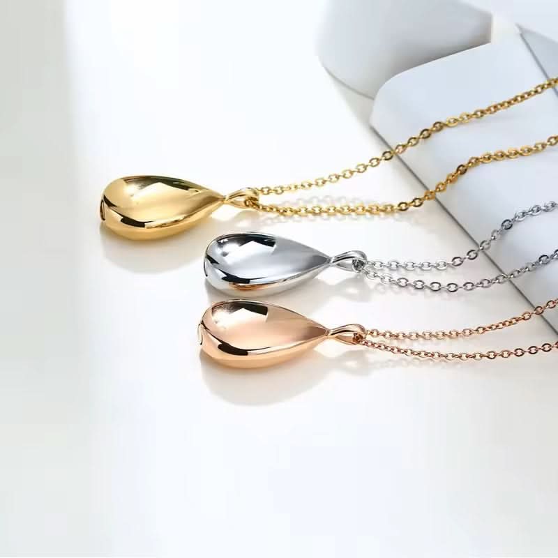 Personalized Cremation Necklace for Ashes Memorial-custom picture necklace-Sairahaz Jewelers
