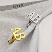Custom Cuff Links: Add a Touch of You to Every Outfit - Name Cuff Link-Gift for him-Sairahaz Jewelers