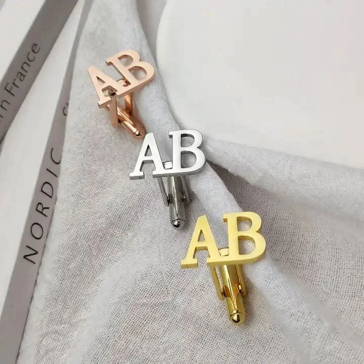 Custom Cuff Links: Add a Touch of You to Every Outfit - Name Cuff Link