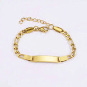 Adjustable Personalized Custom Name Bracelet ID Bracelet Custom-Custom Name Bracelet-Sairahaz Jewelers