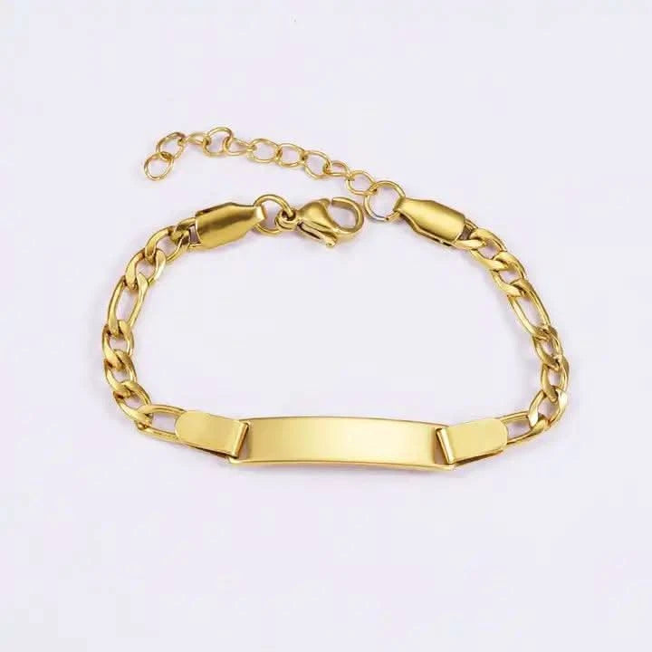 Adjustable Personalized Custom Name Bracelet ID Bracelet Custom-Custom Name Bracelet-Sairahaz Jewelers