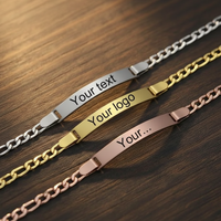 Adjustable Personalized Custom Name Bracelet ID Bracelet Custom