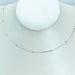 Sterling Silver Beads Chain Necklace Minimalist-chain-Sairahaz Jewelers