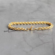 Men's Stainless Steel Fancy Modern Bracelet-Bracelet-Sairahaz Jewelers