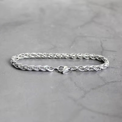 Men's Stainless Steel Fancy Modern Bracelet-Bracelet-Sairahaz Jewelers