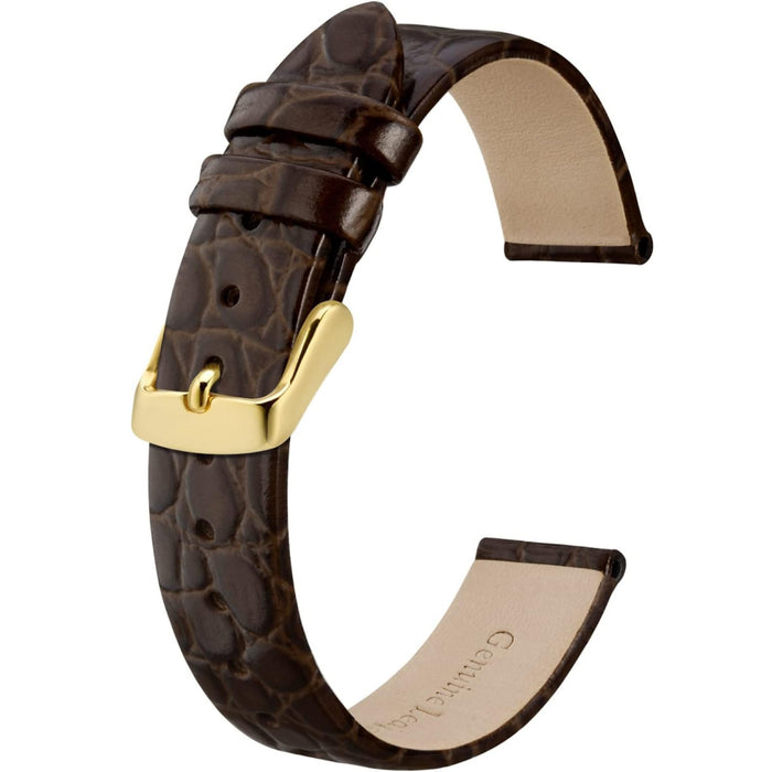 Crocodile Leather Watch Straps