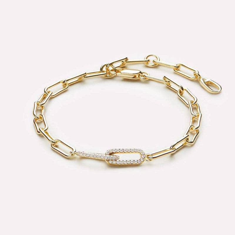 Sairahaz Paperclip Bracelet Jewelry-Bracelets-Sairahaz Jewelers