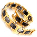 Two Tone Magnatic Tungsten Bracelet-Bracelet-Sairahaz Jewelers