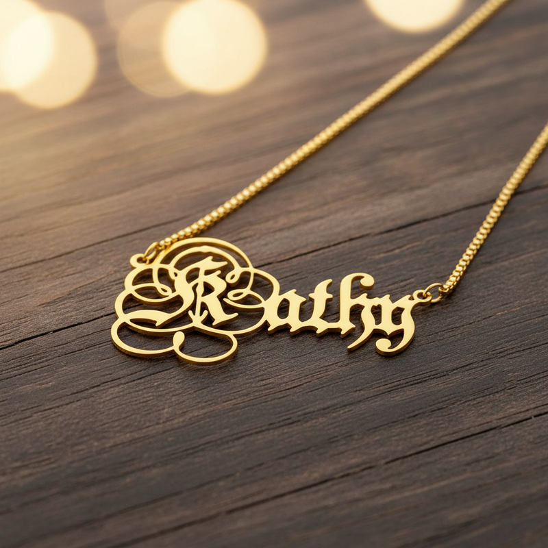 English Name Necklace