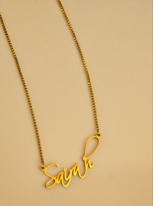 Minimalist Name Necklace - Personalized Necklace - Custom name Necklace - Gift for her