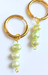 Green Cultured Pearl Earrings - Genuine Pearl Earrings-Pearl Earrings-Sairahaz Jewelers