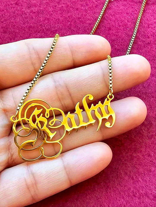 English Name Necklace