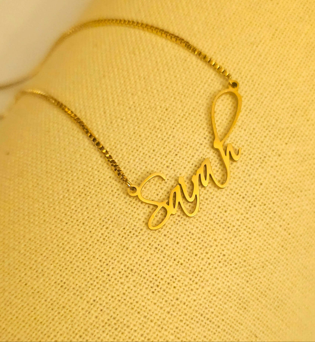 Minimalist Name Necklace - Personalized Necklace - Custom name Necklace - Gift for her