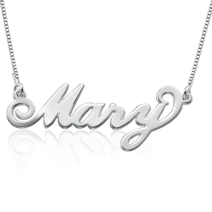 names necklace silver, silver necklace names,  necklace silver with name, name necklace silver, name necklaces silver