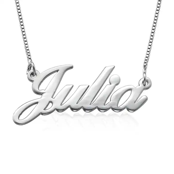 names necklace silver, silver necklace names,  necklace silver with name, name necklace silver, name necklaces silver