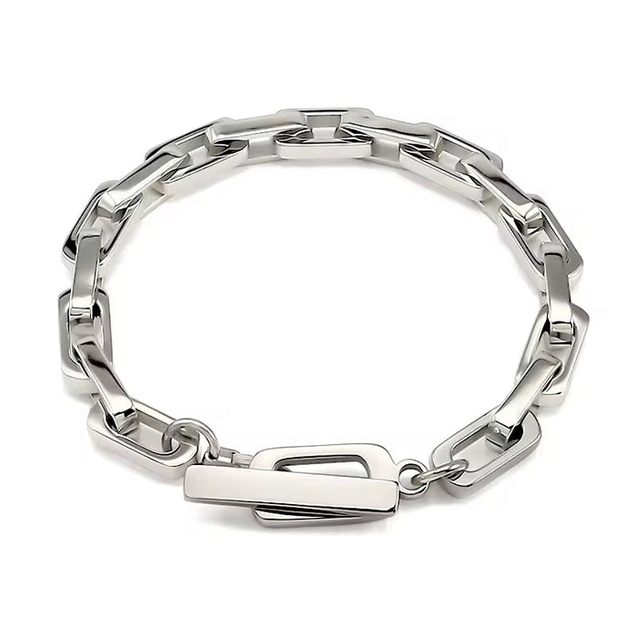 Chunky Link Chain Bracelet-Bracelet-Sairahaz Jewelers