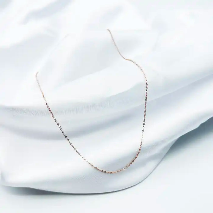 Clavicle Necklace Minimalist Jewelry for Women Tiny Chain Christmas Gift-chain-Sairahaz Jewelers