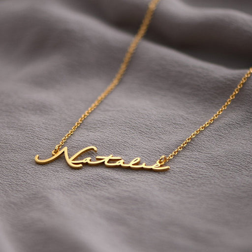 Personalized Name Necklace • Custom Name Necklace • Necklace in Gold, Rose Gold and Sterling Silver Colors Personalized Gift