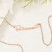 Personalized Dental Tooth Heart Custom Name Necklace